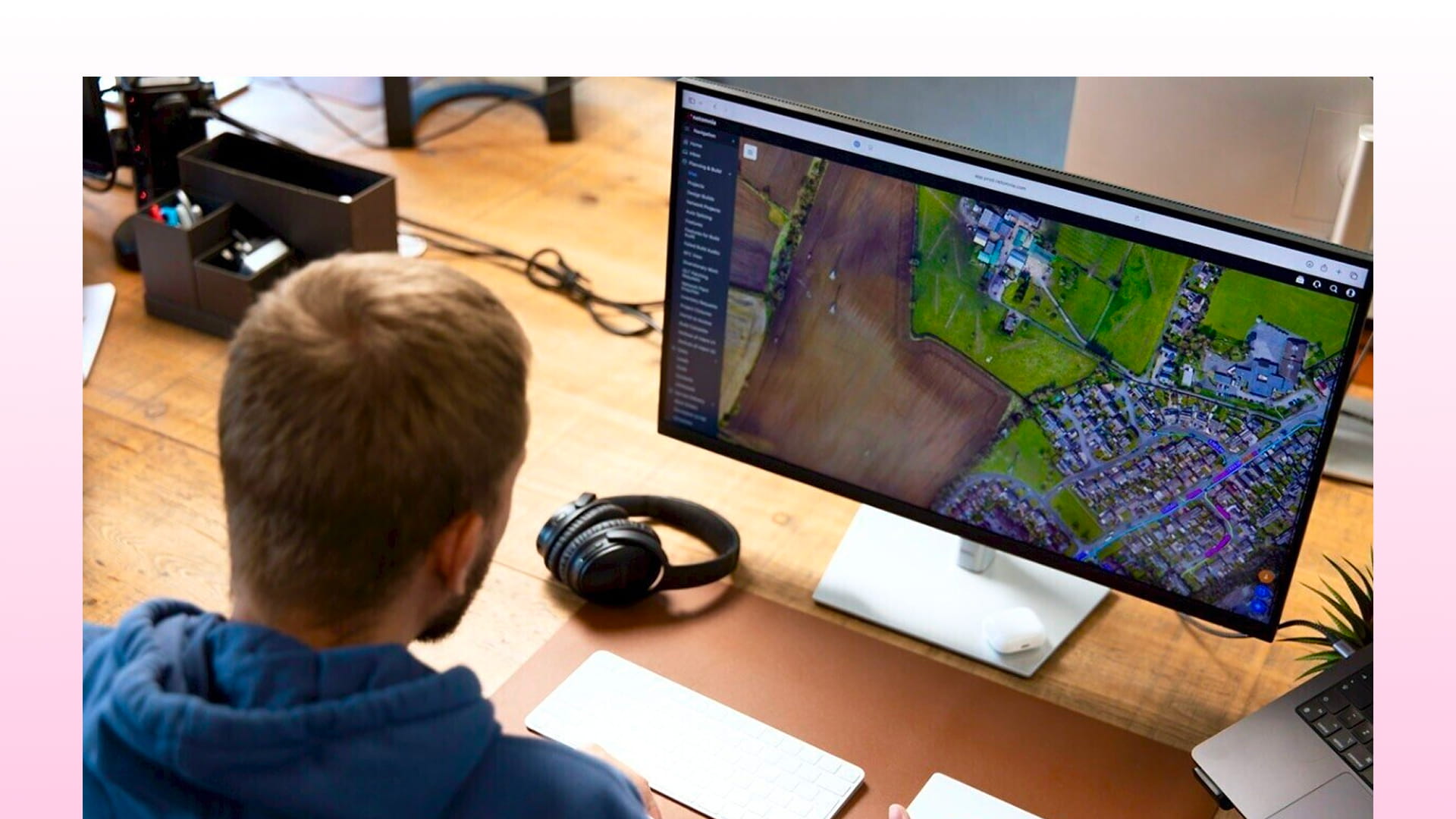 Image showing ODIN's map page on a Mac